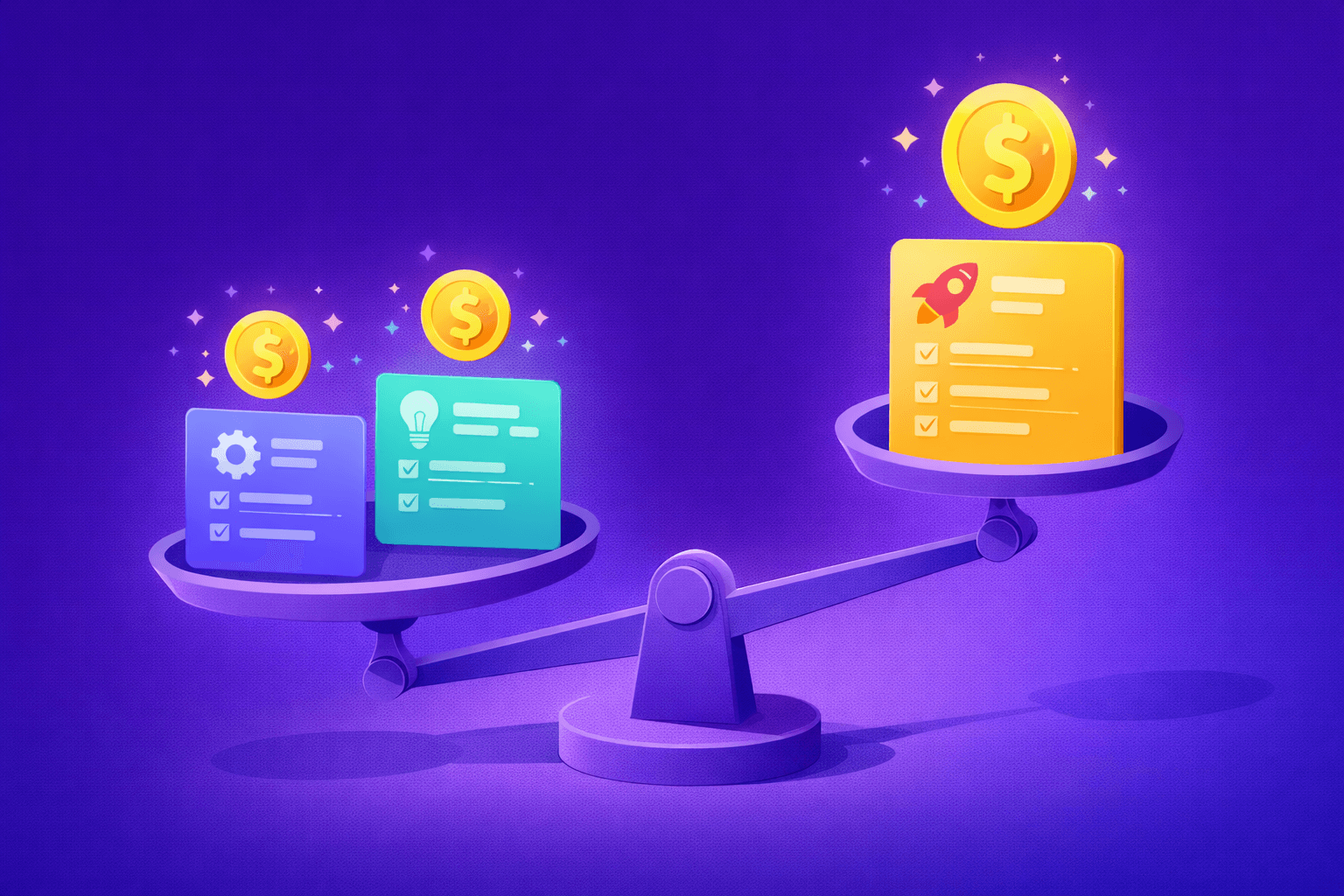 MRR weighted feature prioritization chart